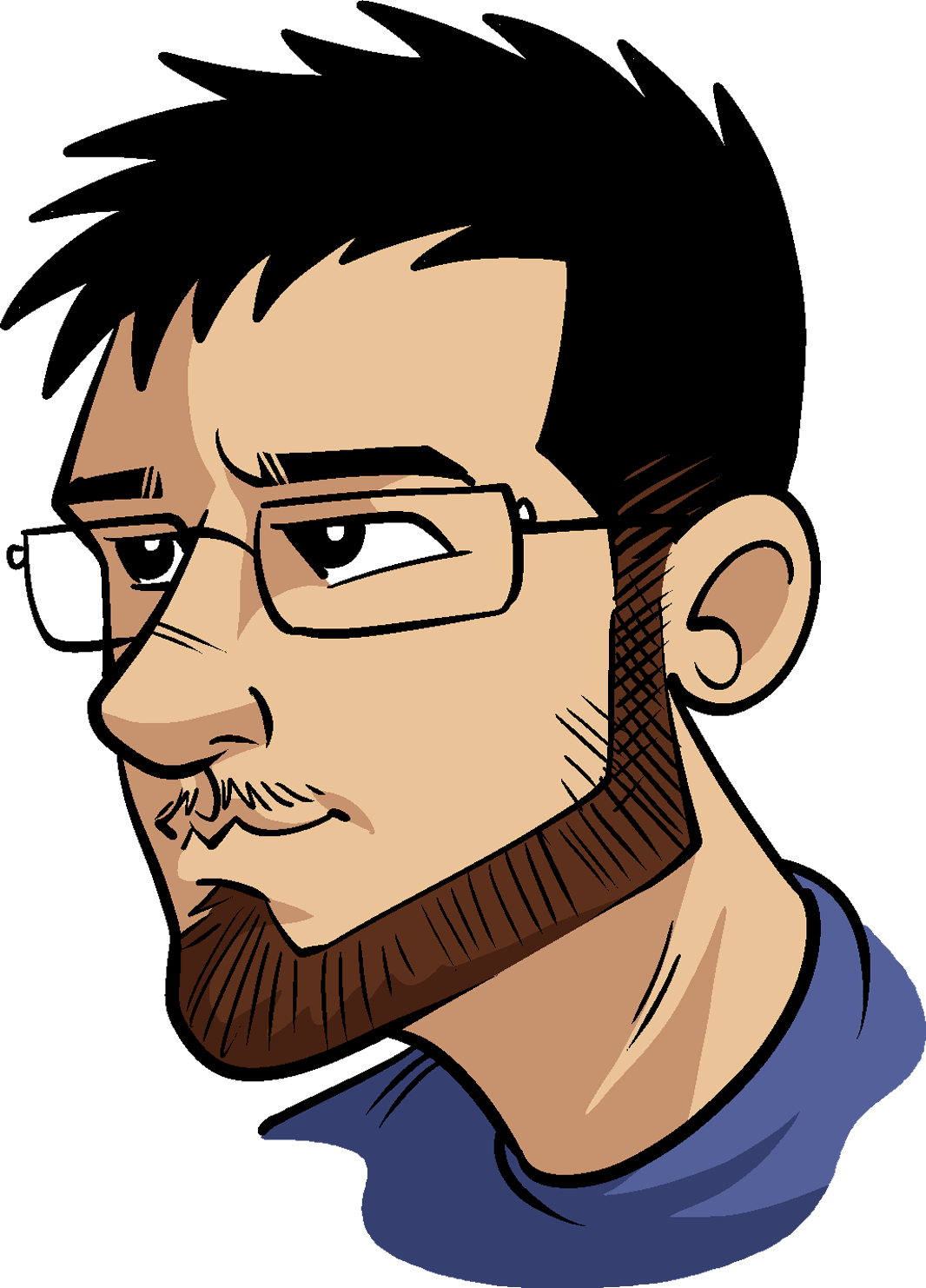 Zackary Lowery Illustrated Portrait
