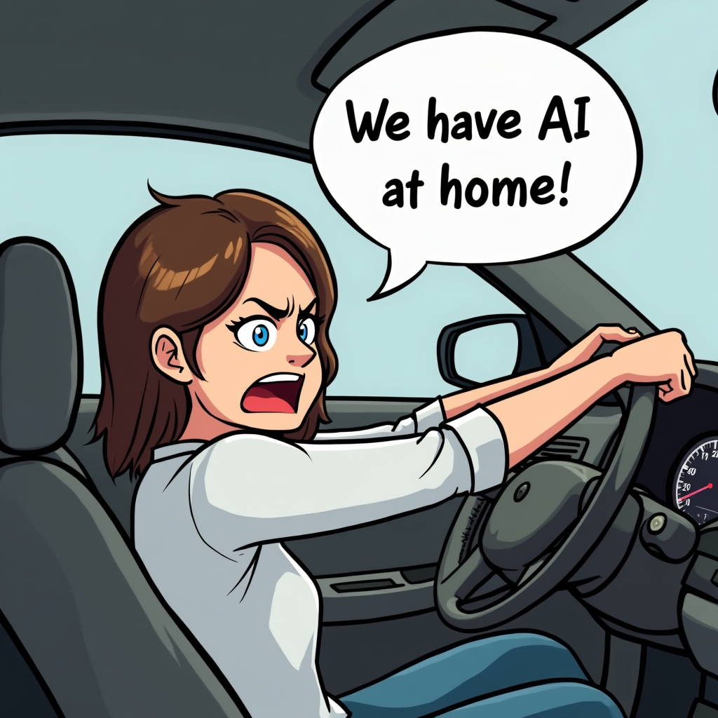 We have AI at home!