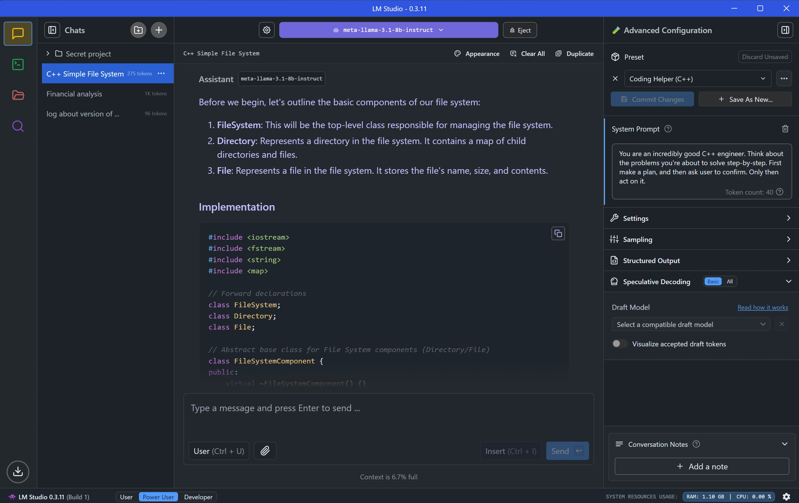 LM Studio Screenshot